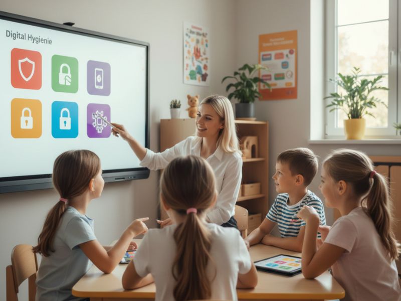Higiena cyfrowa w przedszkolu i szkole